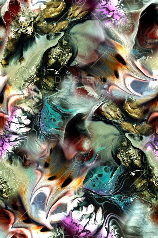 抽象印花华亿平台图片