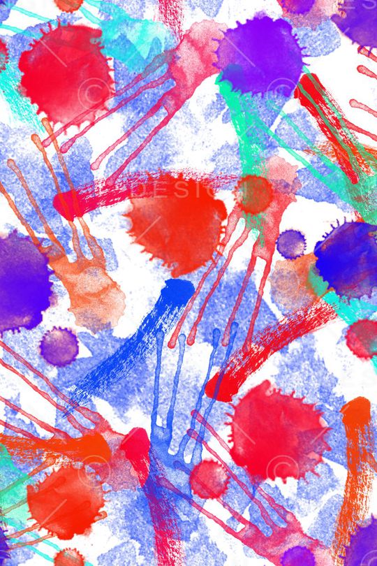 水彩印花华亿平台图片