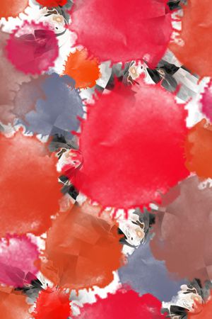 水彩印花华亿平台图片