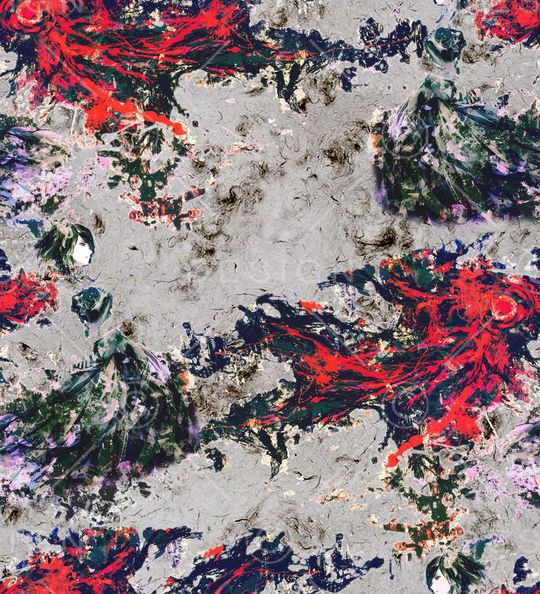 笔触印花华亿平台图片