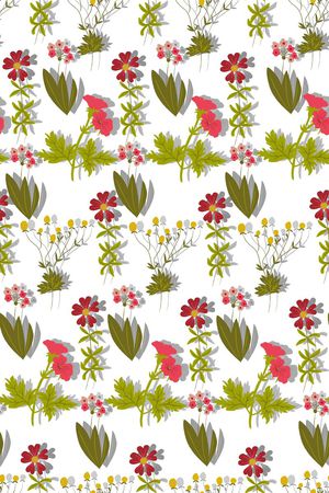 田园风印花华亿平台图片