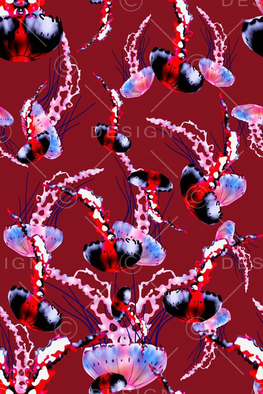 手绘印花华亿平台图片