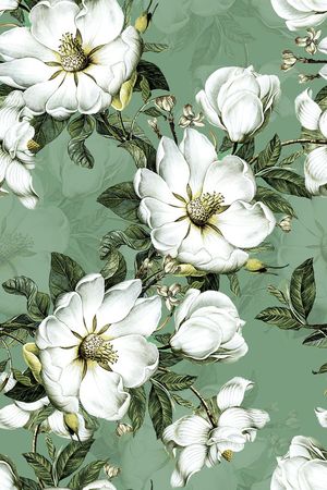 清新印花华亿平台图片