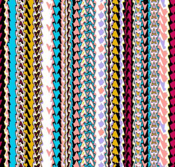 不规则几何印花华亿平台图片