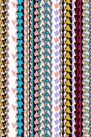 不规则几何印花华亿平台图片