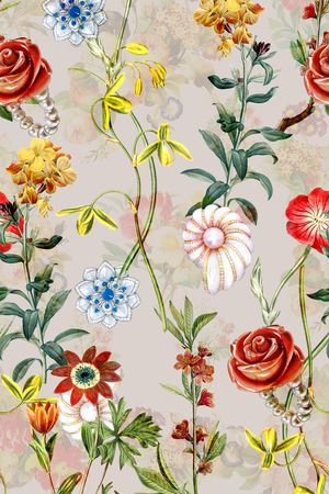 清新印花华亿平台图片