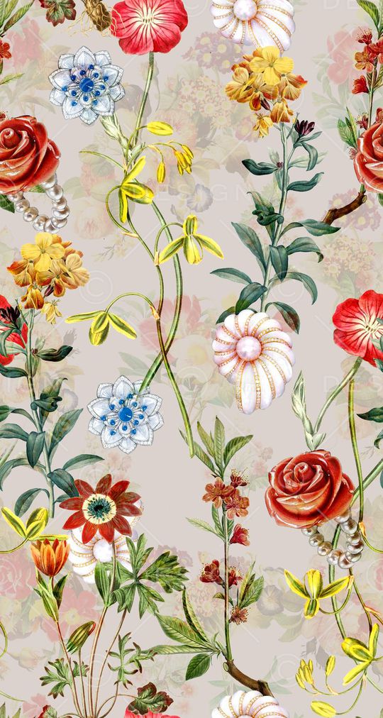 清新印花华亿平台图片