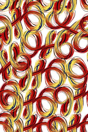 线条印花华亿平台图片