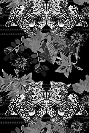 男装衬衫印花华亿平台图片