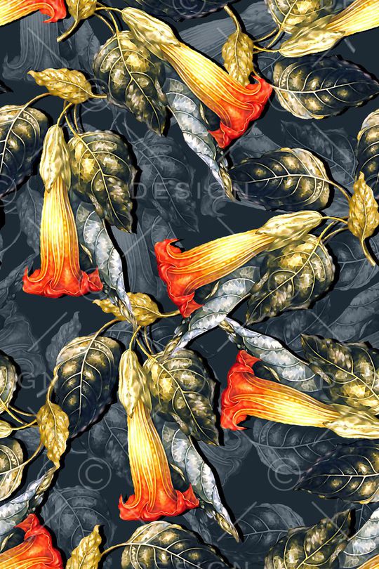 抽象几何清爽梦幻艺术平底立体手绘满版最新高清数码蕾丝民族中国风绣花珠宝肌理时尚潮

流大牌复古欧美风抽象女装图案印花华亿平台图片