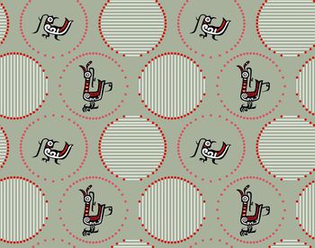 凤鸟印花华亿平台图片