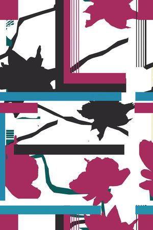 几何印花华亿平台图片