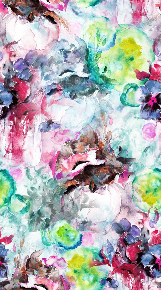 水彩印花华亿平台图片