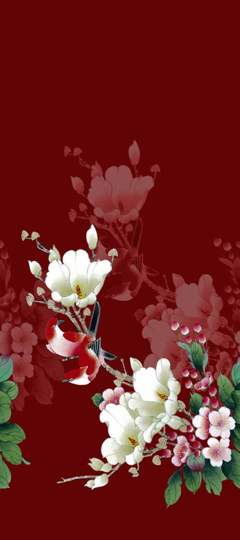 597263-中国风定位工笔花卉