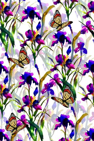 抽象几何清爽梦幻艺术平底立体手绘满版最新高清数码蕾丝民族中国风绣花珠宝肌理时尚潮

流大牌复古欧美风女装外套印花华亿平台图片