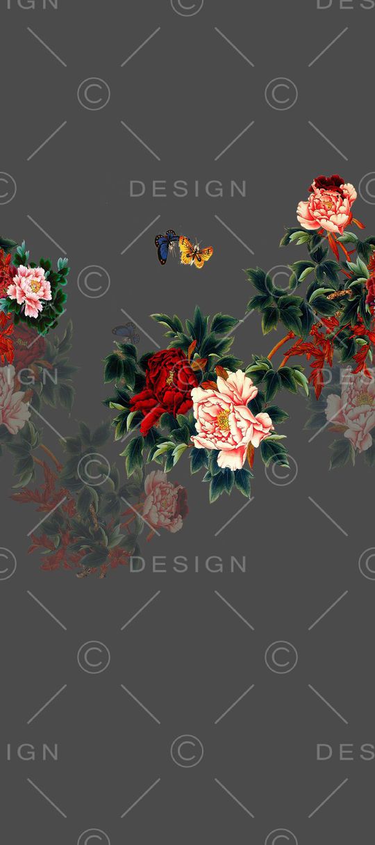 旗袍印花华亿平台图片