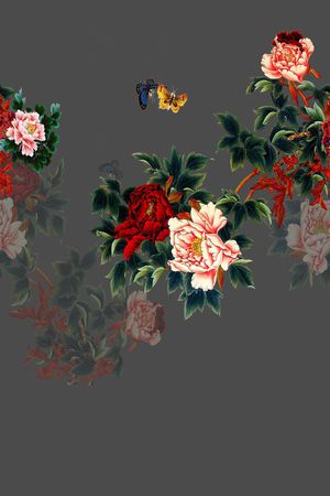 旗袍印花华亿平台图片