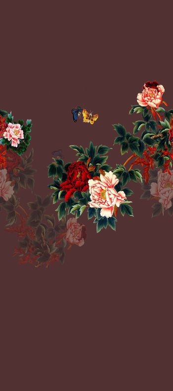 597370-中国风定位工笔花卉