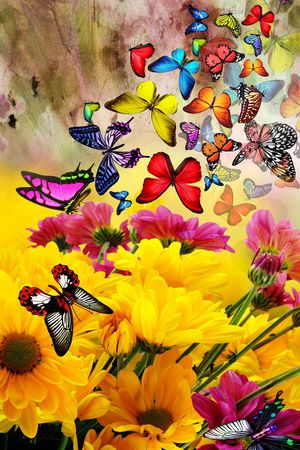 花卉花朵印花华亿平台图片