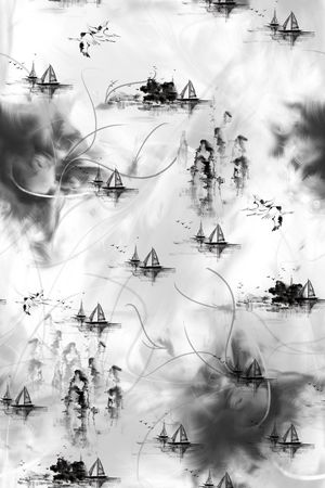 L.D~山水印花华亿平台图片