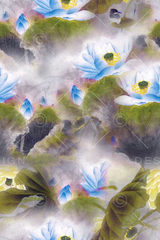 水彩印花华亿平台图片