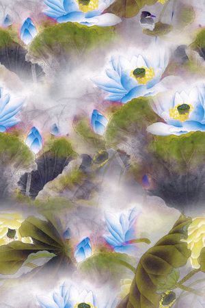 水彩印花华亿平台图片