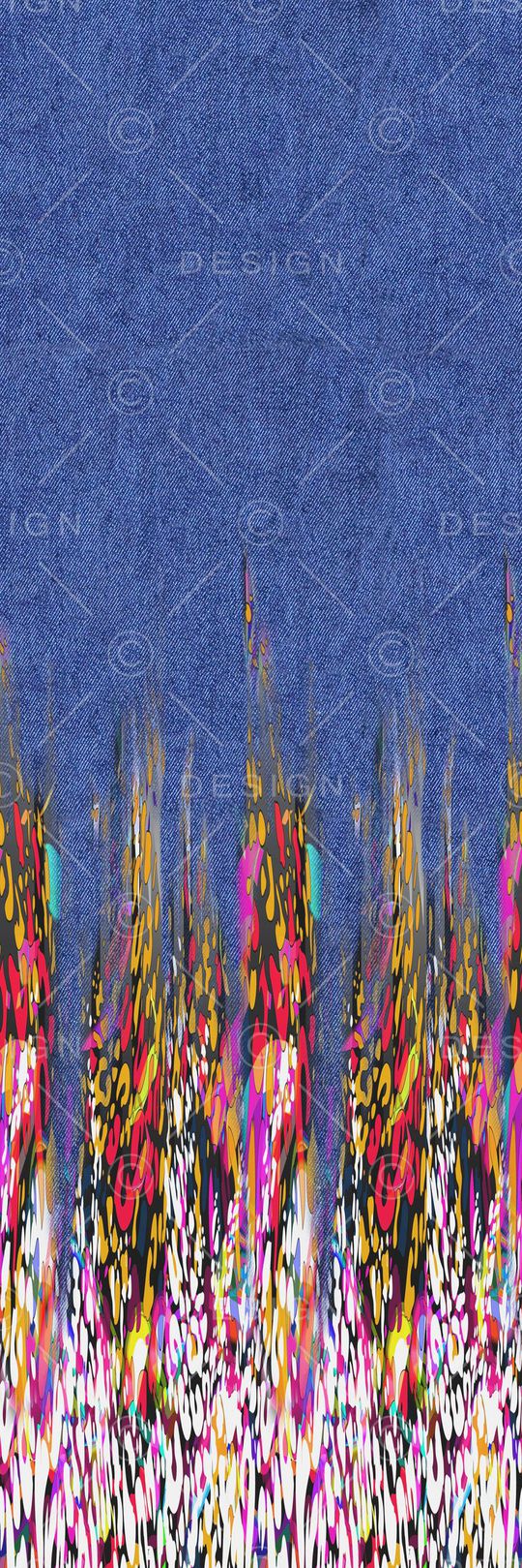 牛仔印花华亿平台图片