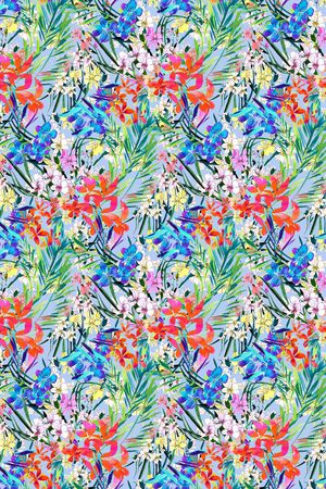 小碎花印花华亿平台图片