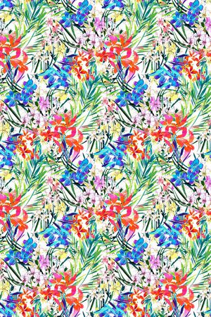 小碎花印花华亿平台图片