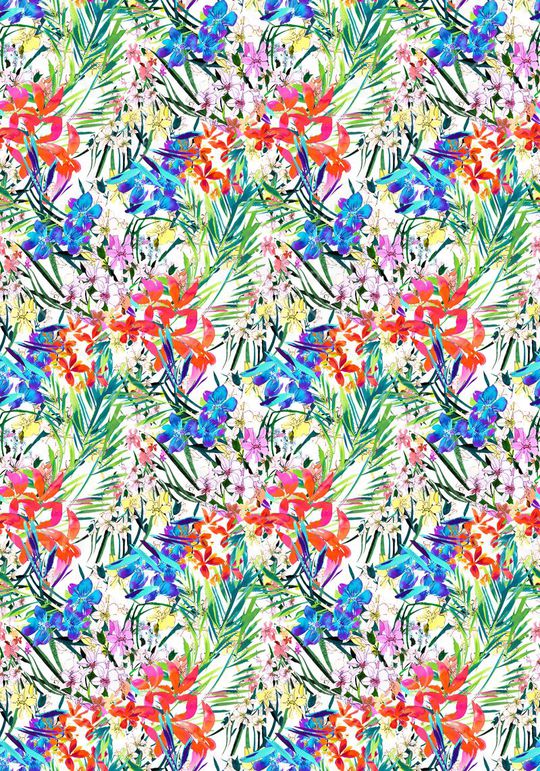 小碎花印花华亿平台图片