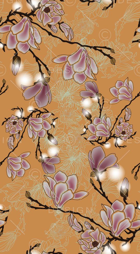 风格花卉印花华亿平台图片