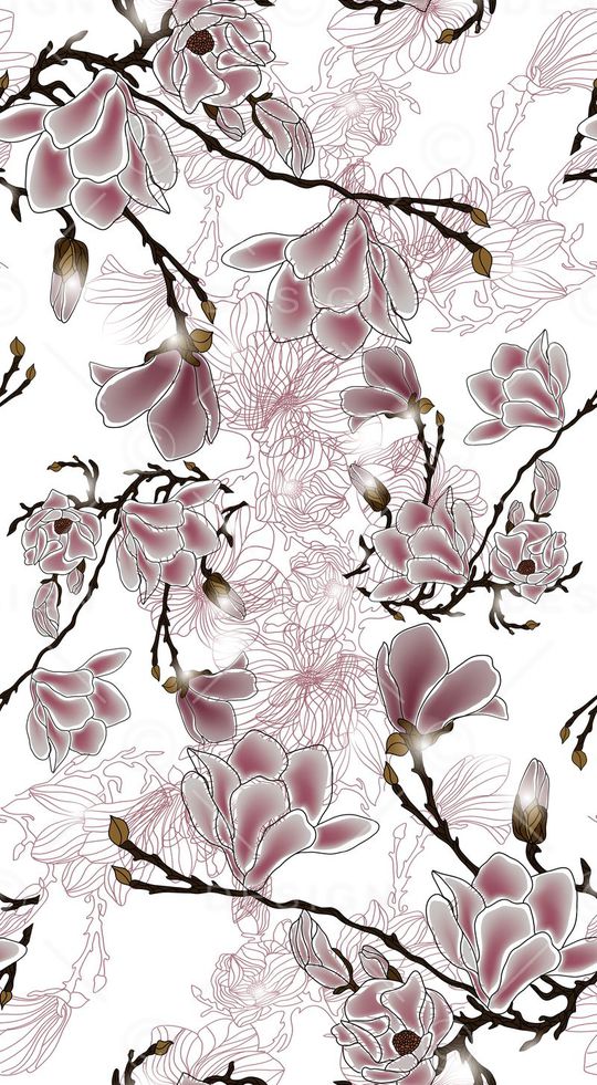 风格花卉印花华亿平台图片