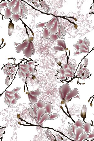 风格花卉印花华亿平台图片