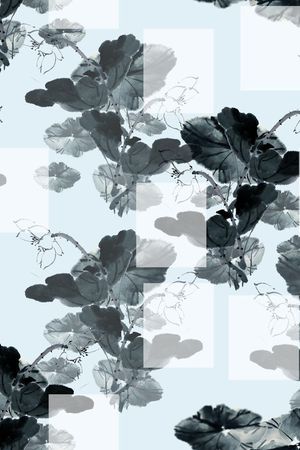 荷花印花华亿平台图片