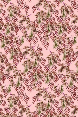 小碎花印花华亿平台图片