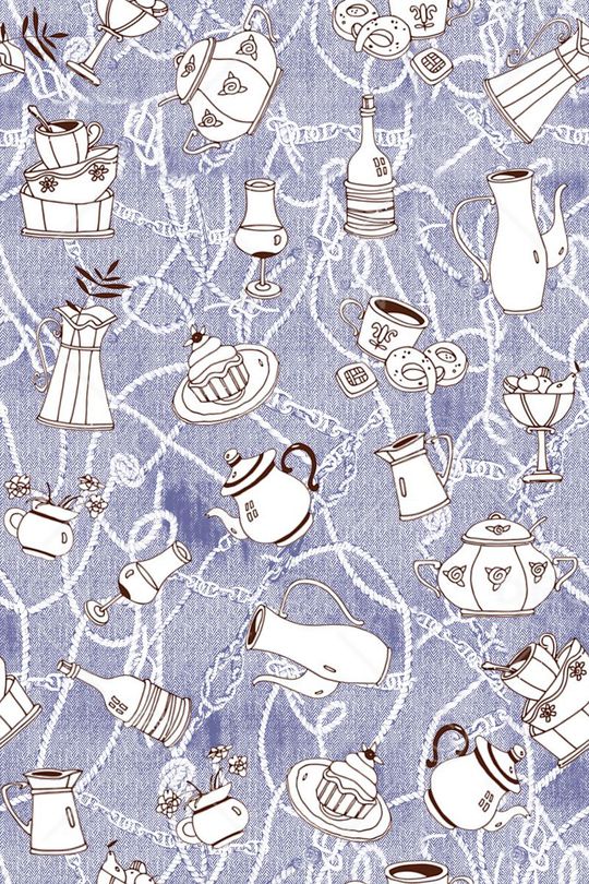 中国风印花华亿平台图片