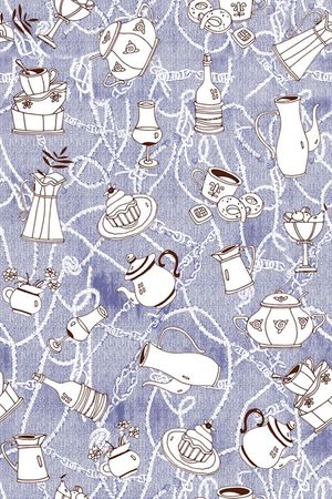 中国风印花华亿平台图片