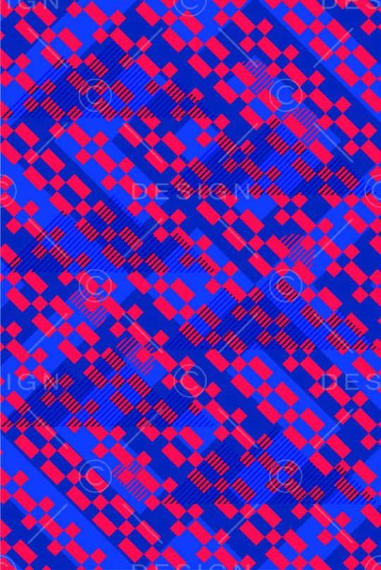 视觉概念时尚原创错觉感印花华亿平台图片