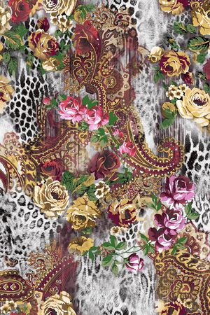 日韩风印花华亿平台图片