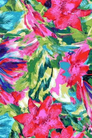 日韩风印花华亿平台图片