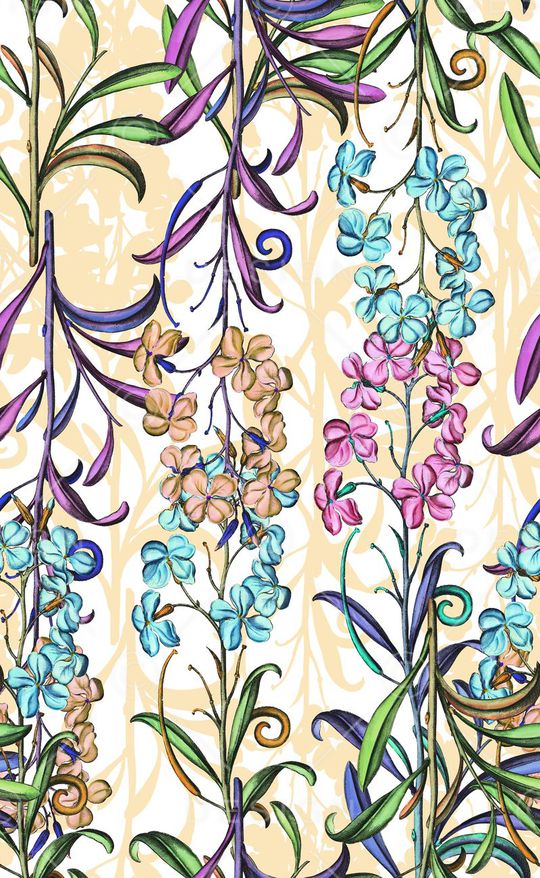 花朵印花华亿平台图片