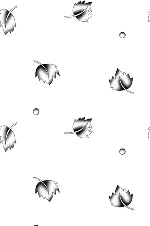 树叶印花华亿平台图片