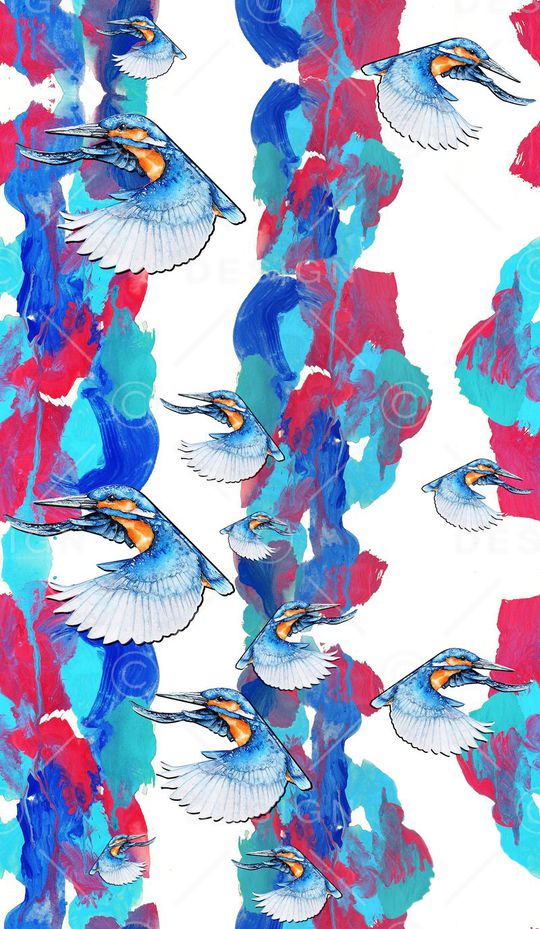 几何抽象印花华亿平台图片