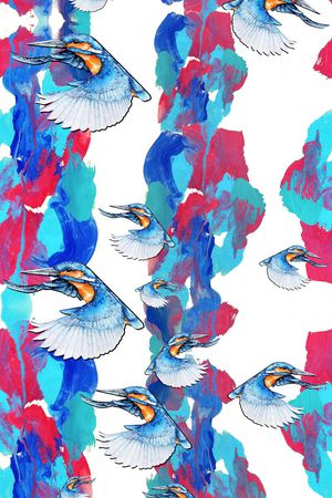 几何抽象印花华亿平台图片