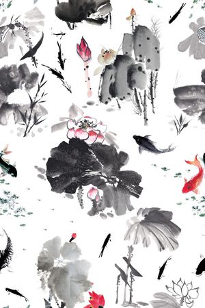 国画印花华亿平台图片