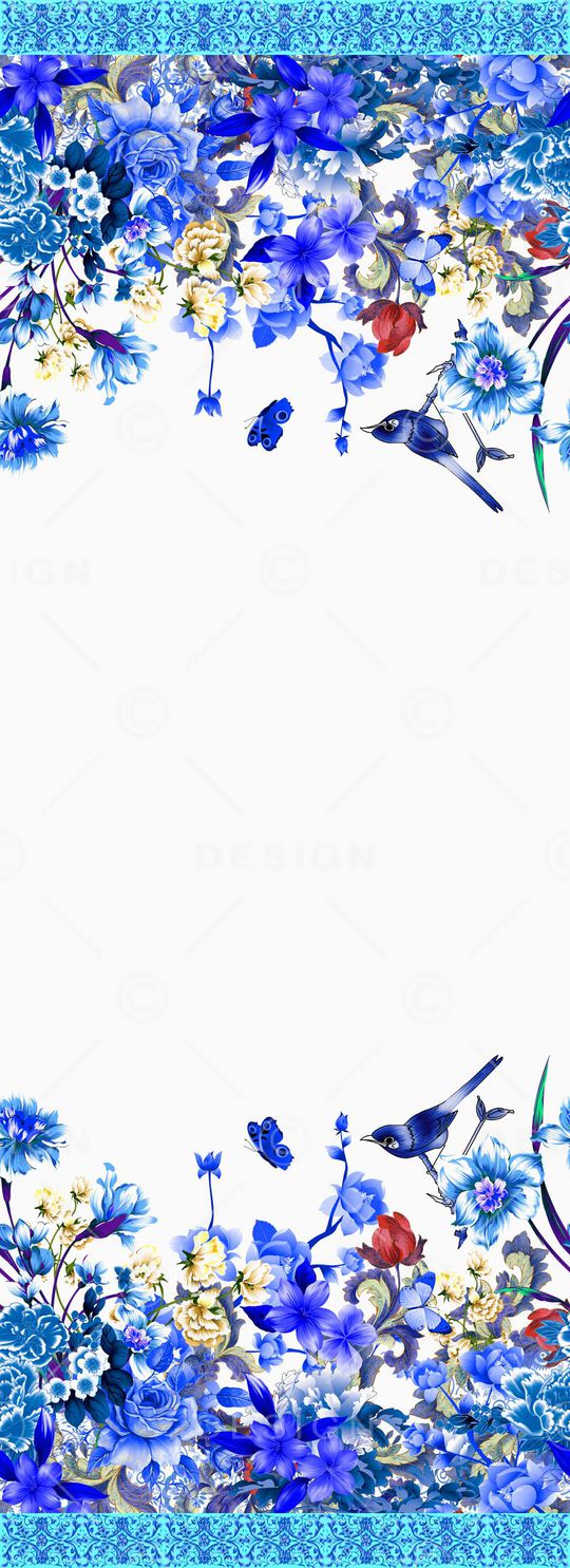 中国风印花华亿平台图片