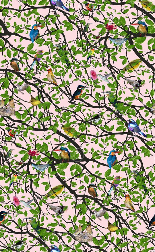 清新优雅印花印花华亿平台图片