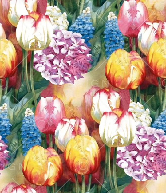 乱花印花华亿平台图片