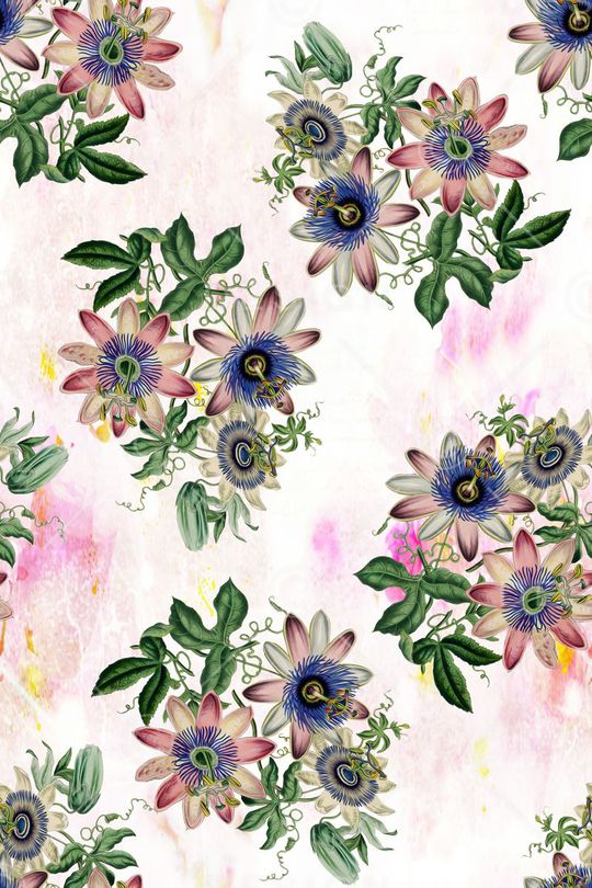 花朵印花华亿平台图片