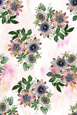 花朵印花华亿平台图片